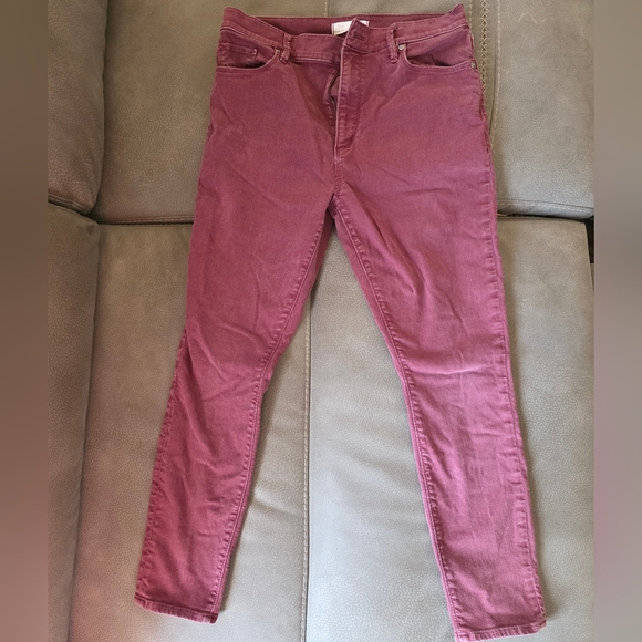 LOFT Denim - LOFT Women's Purple Skinny Jeans